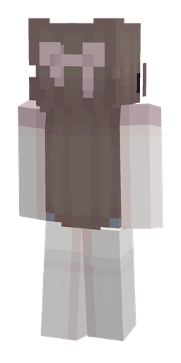 Gray skin: body, back render