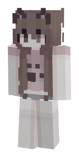 Gray skin: body, front render