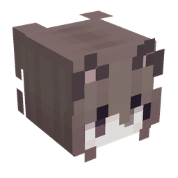 Gray skin: head render