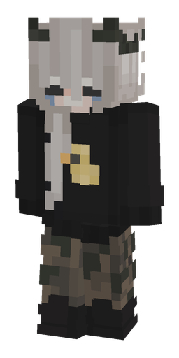 Black skin: body, front render