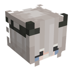 Black skin: head render