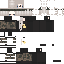 Black skin: raw texture render