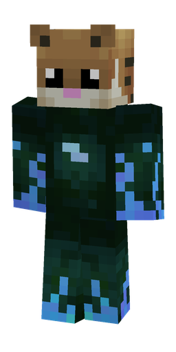 Black skin: body, front render