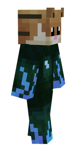 Black skin: body, right side render