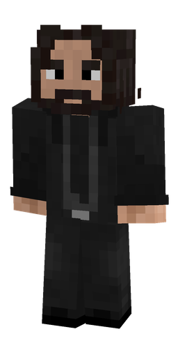 Black skin: body, front render