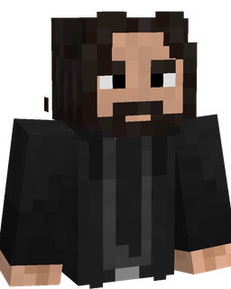 Black skin: bust render