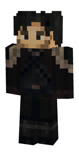 Black skin: body, front render