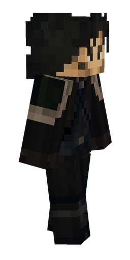 Black skin: body, right side render