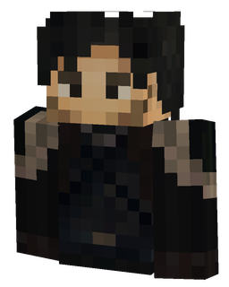 Black skin: bust render