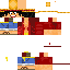 Classic skin: raw texture render