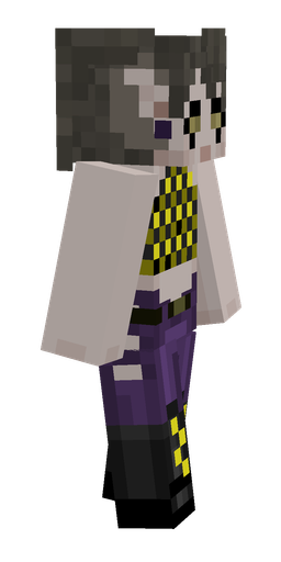 Black skin: body, right side render