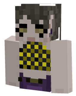 Black skin: bust render
