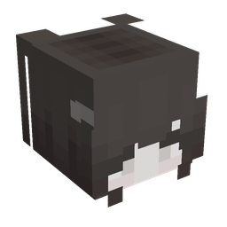 Black skin: head render