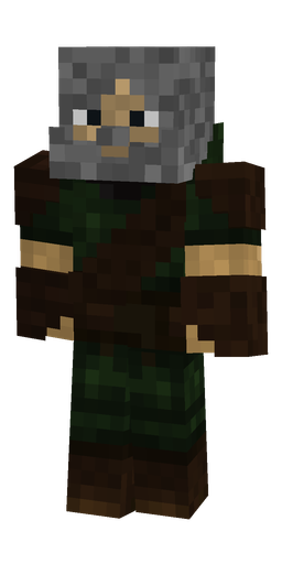 Black skin: body, front render
