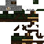 Black skin: raw texture render