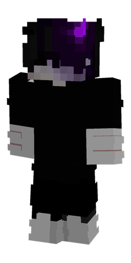 Black skin: body, front render