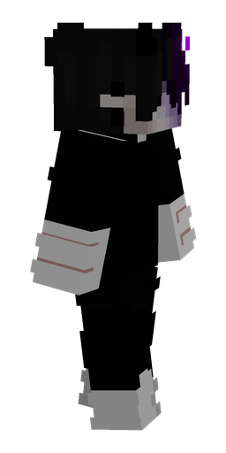 Black skin: body, right side render