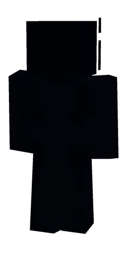 Black skin: body, back render