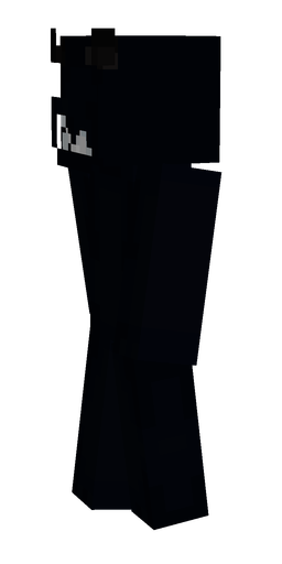 Black skin: body, left side render