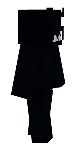Black skin: body, right side render