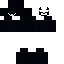 Black skin: raw texture render
