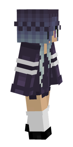 Purple skin: body, right side render