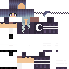 Purple skin: raw texture render