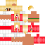 Classic skin: raw texture render
