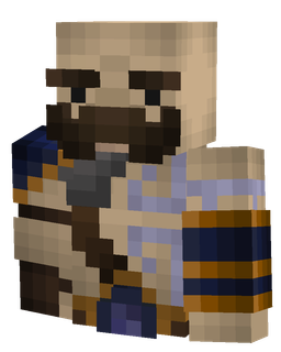 Brown skin: bust render