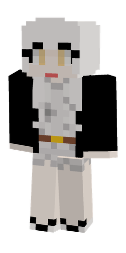 Black skin: body, front render