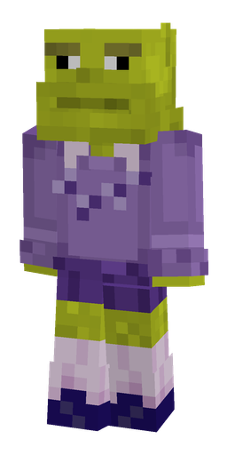 Pink skin: body, front render