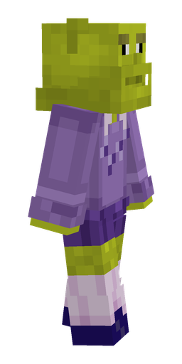Pink skin: body, right side render