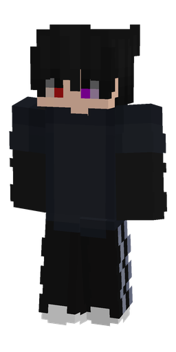 Black skin: body, front render