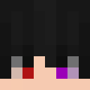 Black skin: face render
