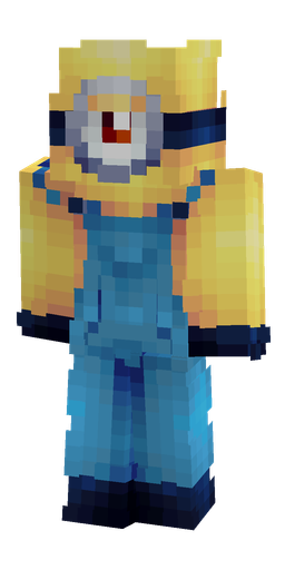 Blue skin: body, front render