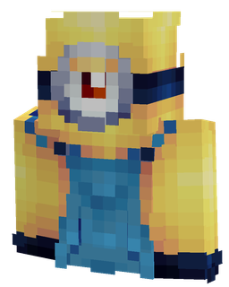 Blue skin: bust render
