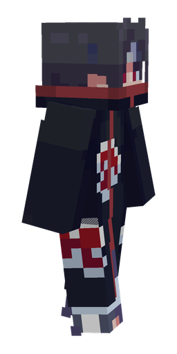 Black skin: body, right side render