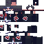 Black skin: raw texture render