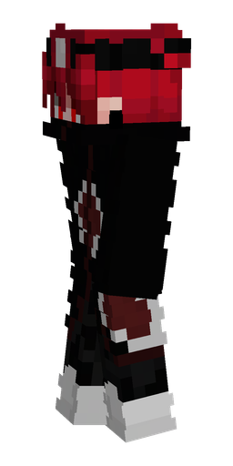 Black skin: body, left side render