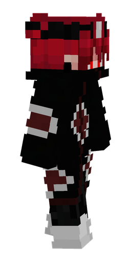 Black skin: body, right side render