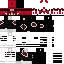 Black skin: raw texture render