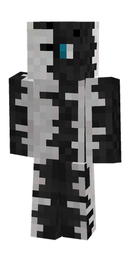 Black skin: body, front render