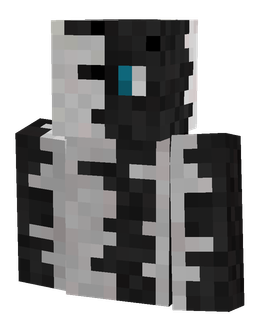 Black skin: bust render