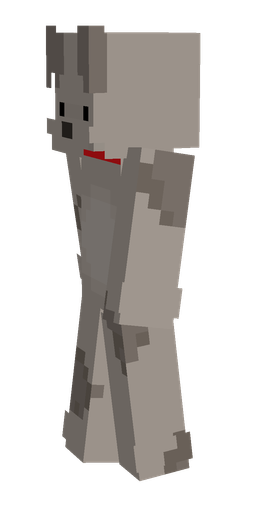 Dark skin: body, left side render