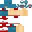 Blue skin: raw texture render