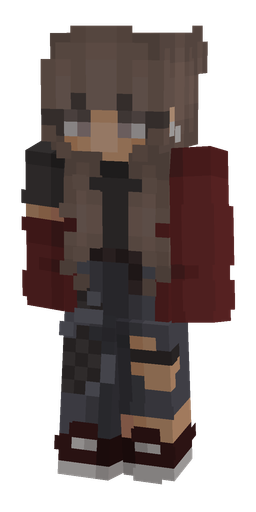 Black skin: body, front render