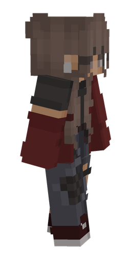 Black skin: body, right side render