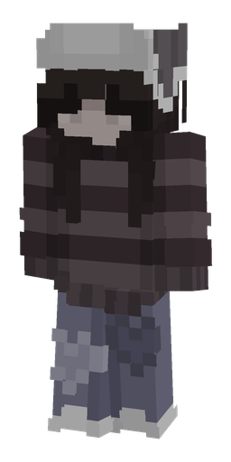 Black skin: body, front render