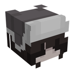 Black skin: head render