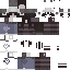 Black skin: raw texture render